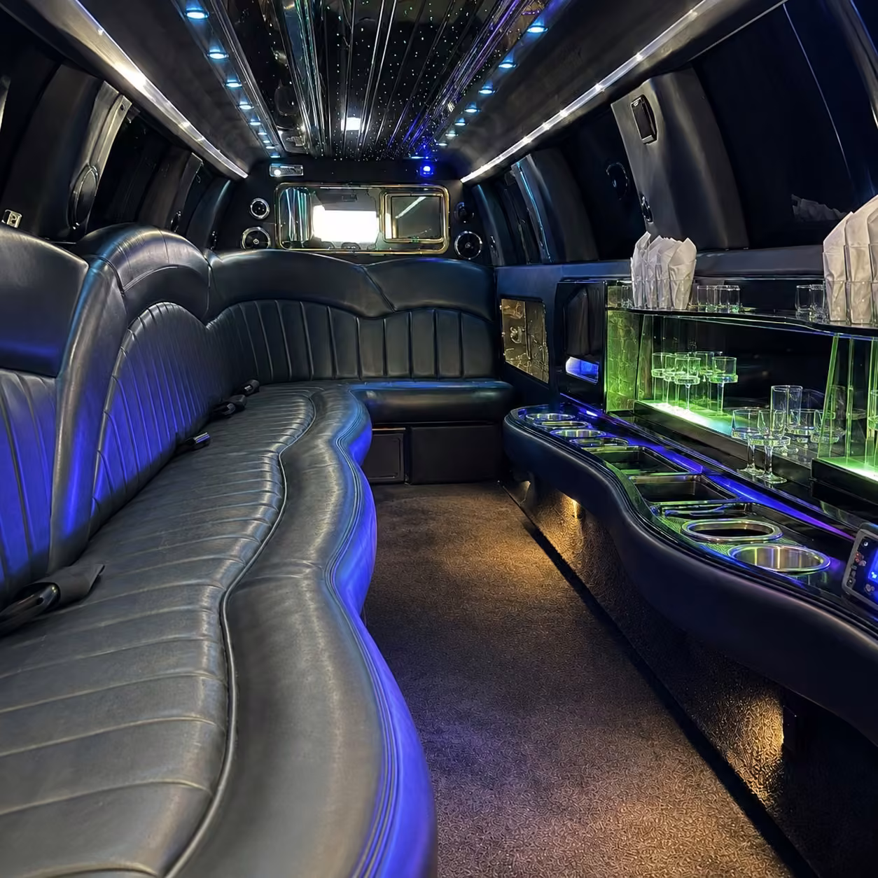 lincoln mkt limo interior